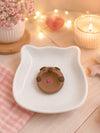 Pierre d’anxiété capybara Kawaii en argile polymère – Anti-stress fait main