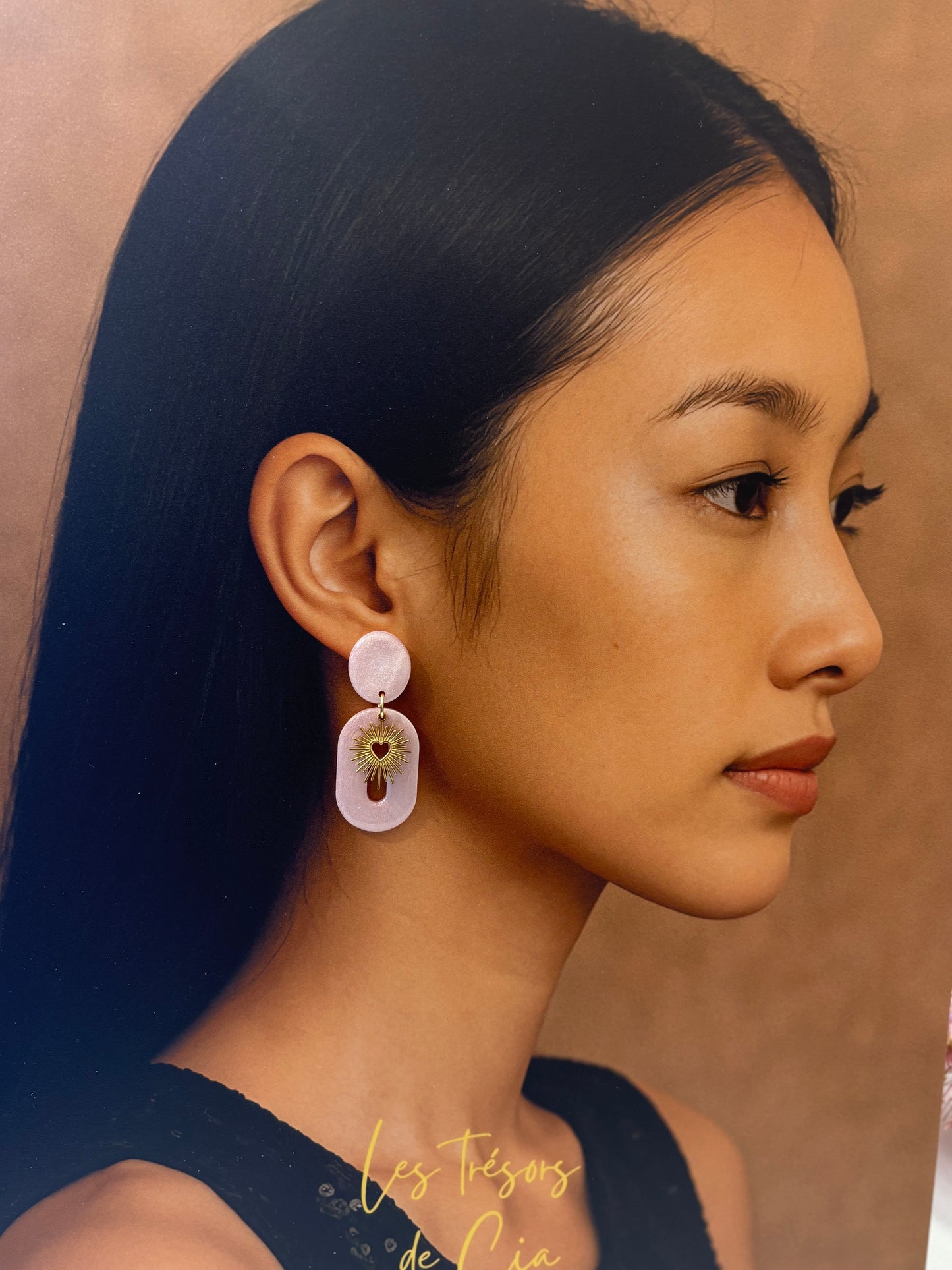 Boucles d’oreilles JANE   | romantique chic & ultra légères