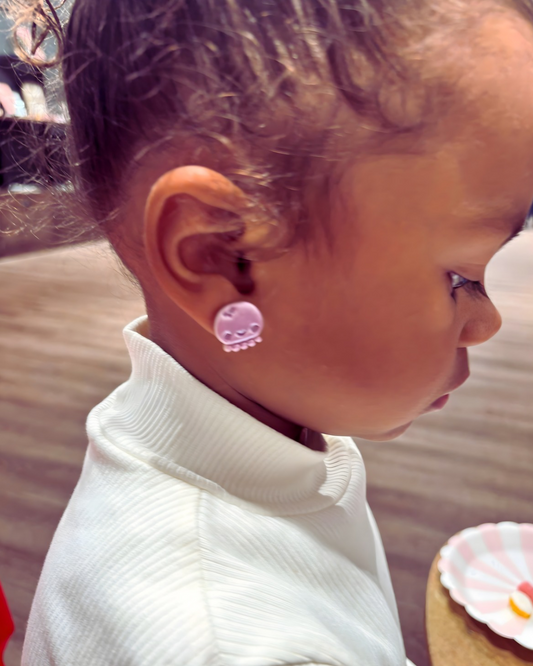 Boucles d’oreilles enfant Octy – rigolotes & ultra légères